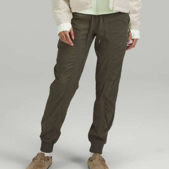 lululemon athletica Pants - Lululemon Dance Studio Mid-Rise Jogger - Army Green